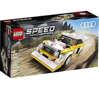 LEGO Speed Champions 76897-1985 A-u-d-i Sport Quattro S1 Bianco/Giallo (250 pezzi)