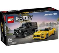 Lego® Speed Champions 76924 - Mercedes-AMG G 63 & Mercedes-AMG SL 63 - Modellini dettagliati da corsa, set da collezione e regalo per appassionati di auto e Lego