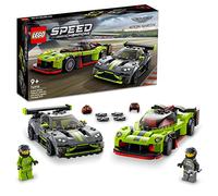 LEGO Speed Champions Aston Martin Valkyrie AMR Pro e Aston Martin Vantage GT3, Set con 2 Auto Giocattolo, Modelli di Auto Supercar da Costruire, Giochi per Bambini e Bambine da 9 Anni in su 76910