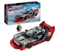 LEGO Speed Champions Auto da Corsa Audi S1 E-Tron Quattro, Modellino da Costruire di Macchina Giocattolo per Bambini e Bambine da 9 Anni in su con Minifigure del Pilota, Veicolo da Esposizione 76921