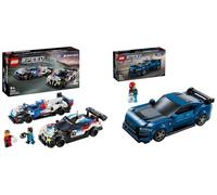 LEGO Speed Champions Auto da Corsa BMW M4 GT3 e BMW M Hybrid V8, Macchine Giocattolo & Speed Champions Auto Sportiva Ford Mustang Dark Horse, Macchina Giocattolo da Costruire