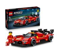 LEGO Speed Champions Ferrari 499P Macchina Giocattolo - Modello STEM di Auto da Corsa con Minifigure da Collezione - Gadget Sportivo Regalo per Bambini da 9 Anni in su e per Fan dei Motorsport - 77261