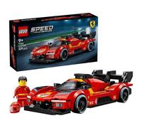 LEGO Speed Champions Ferrari 499P Macchina Giocattolo - Modello STEM di Auto da Corsa con Minifigure da Collezione - Gadget Sportivo Regalo per Bambini da 9 Anni in su e per Fan dei Motorsport - 77261