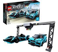 LEGO Speed Champions Formula E Panasonic Jaguar Racing GEN2 Car & Jaguar I-PACE eTROPHY, Macchina da Corsa Giocattolo per Bambini di 8+ Anni, 76898
