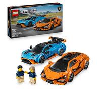 LEGO Speed Champions Lamborghini Revuelto e Huracán STO - Modellini di Auto da Corsa - Macchine Giocattolo con 2 Minifigure dei Piloti - Regalo di Compleanno per Bambini da 10 Anni in su - 77238