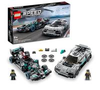 LEGO Speed Champions Mercedes-AMG F1 W12 E Performance e Mercedes-AMG Project One, 2 Auto Giocattolo per Bambini, Replica di 2 Supercar 76909