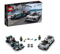 LEGO Speed Champions Mercedes-AMG F1 W12 E Performance & Mercedes-AMG Project One 76909 Building Kit, for Ages 9+ (564 Pezzi)