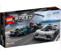 Playset Lego Speed Champions: Mercedes-AMG F1 W12 E Performance & Mercedes-AMG P