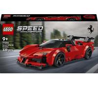 LEGO Speed Champions Ferrari SF90 XX Auto Sportiva Stradale - Macchina Giocattolo con Minifigure da Collezione - Idea Regalo di Compleanno per Bambini da 9 Anni Fan degli Sport Motoristici - 77254