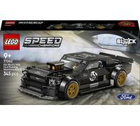 LEGO Speed Champions Ford Mustang ‘65 Hoonicorn V1 di Ken Block Macchina Giocattolo - Kit Modellismo con Minifigure da Collezione - Decorazione Cameretta - Regalo STEM per Bambini da 9 Anni - 77262