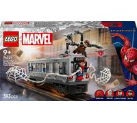 LEGO ǀ Marvel Spider-Man Contro Doc Ock: Duello sul Treno - Giocattolo da Esposizione con 4 Minifigure - Regalo da Collezione Da Supereroi per Bambini da 9 Anni in su Fan del Film - 76321