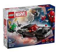 LEGO Marvel Spider-Man vs. Venoms klassieke auto Speelgoed om te Bouwen met 3 Su
