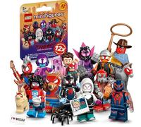 Lego Spiderman - Minifigure serie con 12 personaggi Spider-Man: set completo della serie Lego 71050 Across The Spider-Verse (con piastrella stampata)