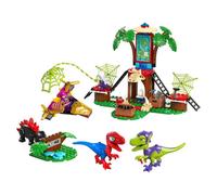 Lego Spidey E Gobby: Battaglia Raptor Nella Costruzione Della Casa Sull´albero