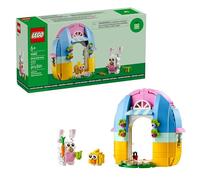 LEGO Spring Garden House 40682 - Giocattolo pasquale con coniglietto e pulcino, 277 pezzi
