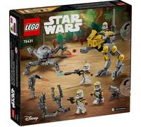 LEGO Star Wars 75431 Battle Pack 327° Star Corps di Clone Troopers - Giocattolo da Collezione con 4 Minifigure, 3 Figure di Droidi e un AT-RT - Regalo per Bambini da 7 Anni Fan della Vendetta dei Sith