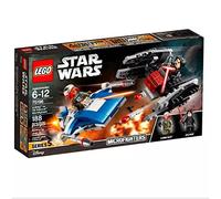Lego Star Wars 75196 The Last Jedi A-Wing vs. Tie Silencer Microfighters Building Kit