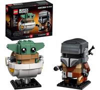 LEGO BRICKHEADZ 75317 - STAR WARS: IL MANDALORIANO E IL BAMBINO