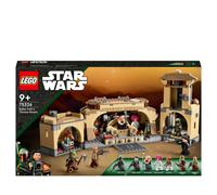 lego star wars - la sala del trono di boba fett - lego 75326 palazzo di jabba con 7 minifigure guerre stellari anni 9+