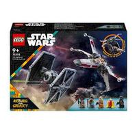 LEGO Star Wars 75393 Mash-up TIE Fighter e X-Wing, Modellini da Costruire di Astronavi Giocattolo, Giochi Creativi Bambini 9+