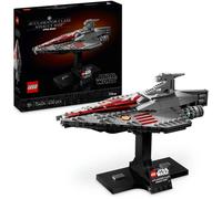LEGO Star Wars Nave d’assalto di classe Acclamator 75404 | Set per adulti, modellino da costruire di astronave da collezione, supporto e targhetta, regalo per uomo o donna, 450 pezzi
