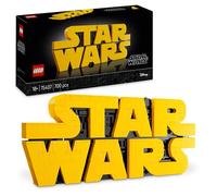 LEGO Star Wars 75407 Logo Star Wars in Mattoncini - Set di Costruzioni per Adulti Fai-da-Te - Kit di Modellismo da Collezione dalla Cultura Pop - Gadget da Esposizione per Casa o Ufficio - Idea Regalo