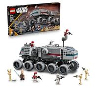 LEGO Star Wars 75413 Republic Juggernaut - Camion Giocattolo da Costruire con 3 Figure di Droidi e 5 Minifigure tra cui Ki-Adi-Mundi con Spada Laser, Regalo per Bambini e Fan 9+ delle Guerre dei Cloni