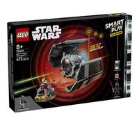 LEGO Star Wars 75421 Smart Play: Darth Vaders TIE Fighter, set interattivo all-in-1 con Smart Brick, giorno, minifigure e caricatore, regalo per ragazzi, ragazze a partire dagli 8 anni e adulti fan