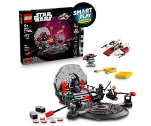LEGO Star Wars 75427 Smart Play: A-Wing e il duello nella sala del trono - Set da gioco interattivo All-in-1 con 2 Smart Bricks, 5 tag, 3 minifigure e caricabatterie, regalo per ragazzi, ragazze dai 9