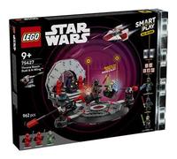 LEGO Star Wars 75427 Smart Play: A-Wing e il duello nella sala del trono - Set da gioco interattivo All-in-1 con 2 Smart Bricks, 5 tag, 3 minifigure e caricabatterie, regalo per ragazzi, ragazze dai 9