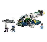 LEGO Star Wars 75433 Astronave di Jango Fett - Giocattolo da Esposizione con Ali che Ruotano e 3 Minifigure, tra cui Boba Fett - Regalo per Bambini da 9 Anni in su Fan dell'Attacco dei Cloni
