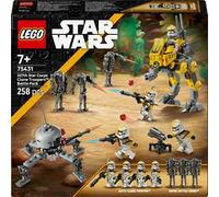 LEGO Star Wars 75431 Battle Pack 327° Star Corps di Clone Troopers - Giocattolo da Collezione con 4 Minifigure, 3 Figure di Droidi e un AT-RT - Regalo per Bambini da 7 Anni Fan della Vendetta dei Sith