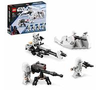 LEGO Star Wars Battle Pack Soldati Artici, Giocattolo da Costruire con 4 Minifigure, Cannone Blaster E-Web e Speeder Bike, Giochi per Bambini, Bambine, Ragazzi e Ragazze da 6 Anni, Idee Regalo 75320