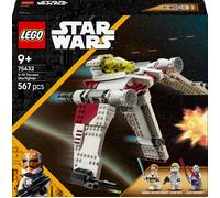 LEGO Star Wars 75432 Caccia stellare V-19 Torrent - Astronave Giocattolo con 3 Minifigure tra cui Obi-Wan Kenobi e Asajj Ventress con Spade Laser - Regalo per Bambini 9+ Fan delle Guerre dei Cloni