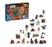 LEGO Star Wars Calendario dell'Avvento 2025 per Bambini da 6 Anni in su - Giocattolo per il Conto alla Rovescia di Natale con 24 Sorprese Incluse 2 Minifigure e 5 Figure di Droidi, Idea Regalo - 75418