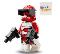LEGO Star Wars: Comandante Fox Minifigure con Twin Pistole e Telemetro