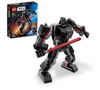 LEGO Star Wars Darth Vader Mech 75368 Action Figure costruibile di Star Wars, questo giocattolo da collezione di Star Wars per bambini dai 6 anni in su presenta un pozzetto di apertura, spada laser