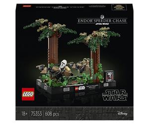 LEGO® Star Wars? Diorama Inseguimento Speeder su Endor? - 75353 - Nouvo