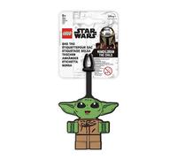 Lego Star Wars The Mandalorian Silicone Bag Tag - Grogu Smiling (52961).