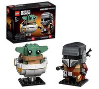 LEGO BRICKHEADZ 75317 - STAR WARS: IL MANDALORIANO E IL BAMBINO
