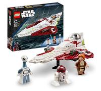 LEGO Star Wars Jedi Starfighter di Obi-Wan Kenobi 75333 | Giochi per bambini da 7 anni, modello di astronave giocattolo da L’Attacco dei Cloni con 3 personaggi, idea regalo, 282 pezzi