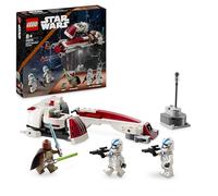 Lego star wars 75378 la fuga del barc speeder, giocattolo dal film the mandalorian, giochi per bambini 8+ con grogu (baby yoda)