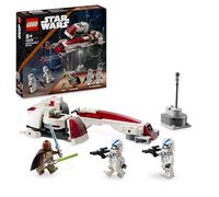 Lego star wars 75378 la fuga del barc speeder, giocattolo dal film the mandalorian, giochi per bambini 8+ con grogu (baby yoda)