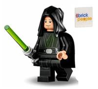 LEGO Star Wars: Luke Skywalker Jedi con mano nera, capelli e spada laser