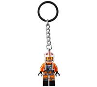 LEGO Star Wars Luke Skywalker Pilot Outfit Minifigure Portachiavi 854288, Arancione, S