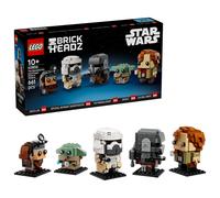 LEGO STAR WARS MAY THE 4TH 40856 BRICKHEADZ IL MANDALORIANO E GROGU ALLEATI E CA