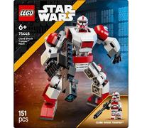 LEGO Star Wars Mech Soldato Clone Shocktrooper 75448 151 pezzi