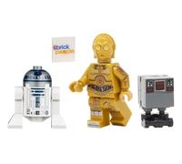 LEGO Star Wars: Minifigure R2-D2 e C-3PO con Gonk Droid (GNK)
