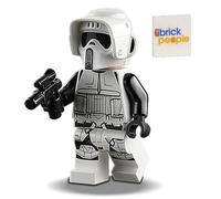 LEGO Star Wars: Minifigure Scout Trooper con Pistola Blaster Età 6+