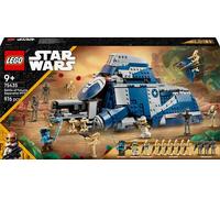 LEGO Star Wars 75435 MTT Separatista Battaglia di Felucia - Giocattolo Interattivo con Speeder, 2 Minifigure e 10 Figure di Droidi - Regalo per Bambini da 9 Anni in su Fan delle Guerre dei Cloni